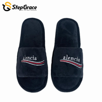 Groothandel Voorraad Vrouwen Slippers Hart Valentines Schoenen Indoor Bont Love Heart Pluche Antislip Slip Voor Thuis
