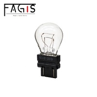 Ampoules de voiture 3157 transparentes 12V21/5W pour système d'éclairage automobile