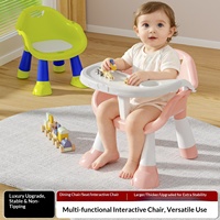 Chaise haute pour bébé, tabouret pliable, chaise pour nourrisson, chaise en plastique de sécurité pour la maison, dossier multifonctionnel, petit tabouret