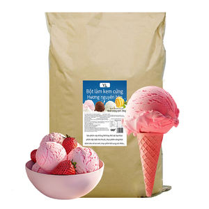 Mezcla en Polvo para Helado Duro de Fresa YUECHUANXIANG, Bolsa Grande de 25 kg, Uso Comercial, Certificación de Exportación Global, 12 Meses de Caducidad - Product Image 1
