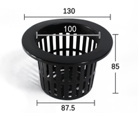 Système de jardinage hydroponique avec pots en filet PP de différentes tailles pour plantes de jardin