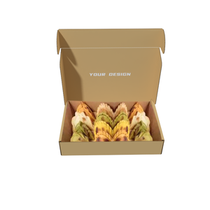 2025 mới đến tùy chỉnh in thức ăn nhanh empanadas Lược bao bì các tông vận chuyển vật liệu sóng hộp in ấn - Product Image 3