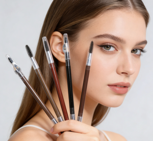 Échantillons du vendeur Logo personnalisé <span class=keywords><strong>Crayon</strong></span> à <span class=keywords><strong>sourcils</strong></span> double 5 couleurs Eyeliner imperméable pour les yeux Maquillage personnalisable avec ingrédients minéraux - Product Image 1