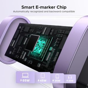 <span class=keywords><strong>Câble</strong></span> USB C vers USB C UGREEN Uno 100W PD à charge rapide 5A 100cm avec affichage LED, cordon <span class=keywords><strong>de</strong></span> charge Type C pour <span class=keywords><strong>iPhone</strong></span> 16 15 - Product Image 5