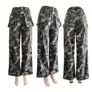 <span class=keywords><strong>Pantaloni</strong></span> Cargo da Donna Taglia USA S-2XL, Stampa Mimetica Autunnale, Vendita all'Ingrosso - Product Image 2