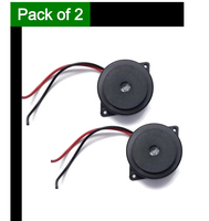 Módulo de Sonido de Alarma Piezoeléctrico con Zumbador Activo de 12 V CC para Proyectos Electrónicos de Motocicletas, Circuitos DIY para Arduino y Raspberry Pi