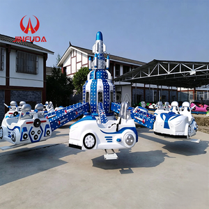 Manège d'avion attrayant et économique pour parcs d'attractions et fêtes foraines, avion à commande autonome à vendre - Product Image 3