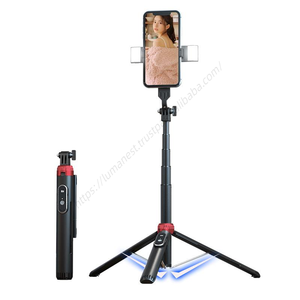 Trépied perche à selfie extensible et pliable pour téléphone portable – Idéal pour la photographie portable - Product Image 5