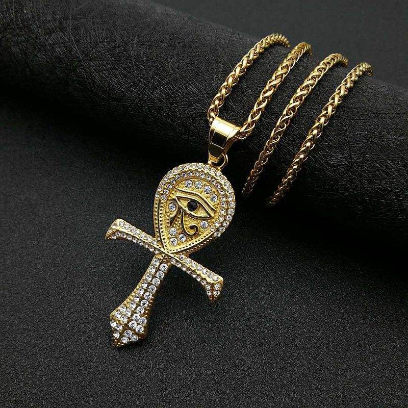 Gold Single Pendant Without Chain
