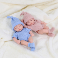 Poupées Reborn Princesse, Finition Peinte, Adorables Filles, Poupée Reborn Fille de 20 cm avec Cheveux Implantés, Jouet pour Filles, Cadeau