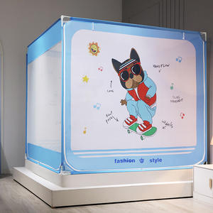 1.8เมตรผ้าปูเตียงกันตกสำหรับใช้ในบ้านวงเล็บไม่ได้ติดตั้งมองโกเลีย yurt เตียงหนามุ้งกันยุงสำหรับเด็ก - Product Image 3