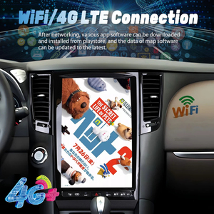 หน้าจอแอนดรอยด์ 15 ขนาด 14.5 นิ้ว สำหรับ Infiniti FX35 FX37 FX45 FX50 QX70 ปี 2007-2013 เครื่องเล่นวิดีโอพร้อมระบบนำทาง GPS วิทยุติดรถยนต์ รองรับ Carplay ชุดหัวหน้าจอ 4G - Product Image 5