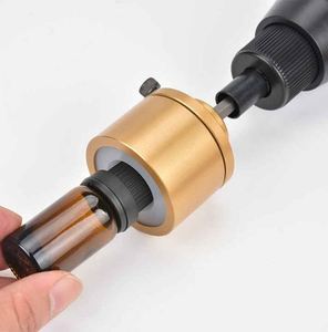 Máquina Tapadora de Botellas Manual, Portátil, Semiautomática, de Una Sola Cabeza, para Tapas de Rosca de Plástico y Metal - Product Image 4