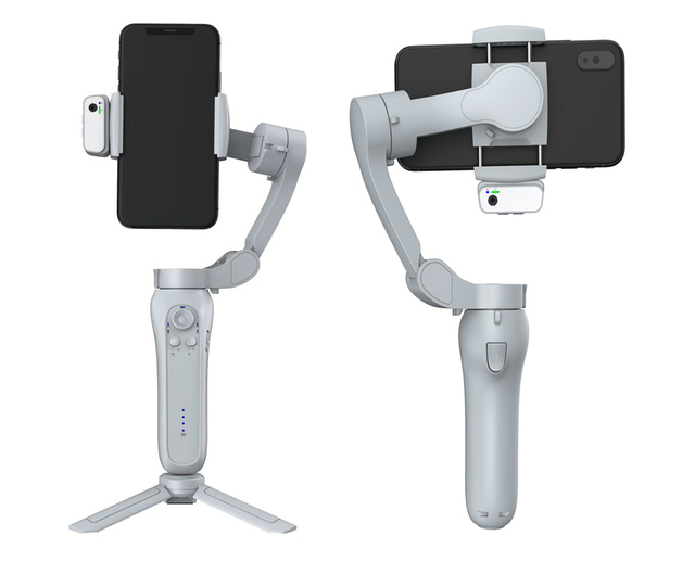 F6 3 Axis Foldable Gimbal L7Bpro for Android and IOS Smartphones with Face Tracking, Inception, Dolly Zoom Functions