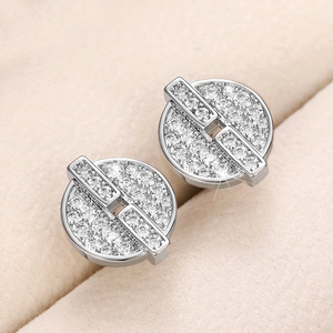 Mini Orecchini a Perno Carini per Donne, Piccoli Orecchini Semplici, Gioielli di Moda Quotidiana - Product Image 2