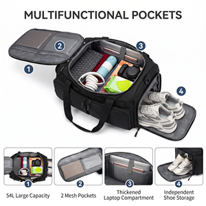 กระเป๋าเป้สะพายหลังแบบ 3-in-1 ปรับเปลี่ยนได้ รุ่น Custom Tactical กันน้ำ สำหรับออกกำลังกาย เล่นกีฬา และเดินทาง พร้อมระบบ Molle - Product Image 4
