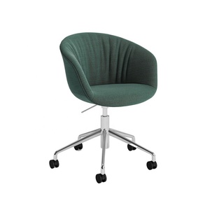 Project Furniture Matching Commercial Best Selling <span class=keywords><strong>Silla</strong></span> de <span class=keywords><strong>escritorio</strong></span> suave de terciopelo dorado negro - Product Image 6