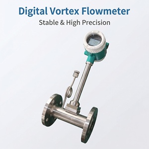 OEM ODM Dijital Vorteks Akış Sensörü Yüksek Hassasiyetli Vorteks Akış Ölçer, Flanş Bağlantılı Buhar, Gaz, Sıvı, Hava ve Su için - Product Image 2