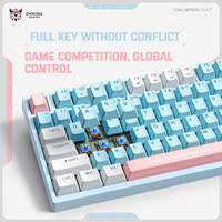 Distribuidor Mayorista de Accesorios de Computadora, Teclado Mecánico para Juegos con Cable y Retroiluminación RGB ONIKUMA G52 para Juegos FPS