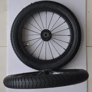 12Inch 14 Inch Bike Tyre High Quality Durability Kids Bikes Rubber Children Bike Bicycle Wheels