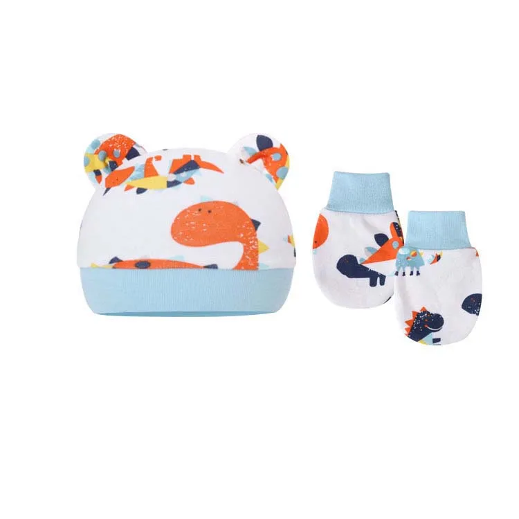 Шапка-бини унисекс для мальчиков и девочек 0-12 месяцев