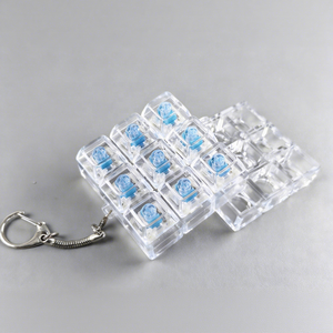 Llavero Antiestrés Personalizado con Luz LED de Plástico, Tecla Mecánica, Juguete Sensorial para Teclado, Regalo - Product Image 4