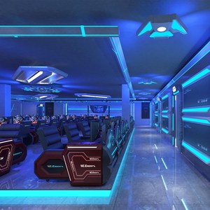 WE Game Room Decoration E-sports Muebles de <span class=keywords><strong>hotel</strong></span> Competencia eléctrica Proyecto Decoración Luz de techo - Product Image 5