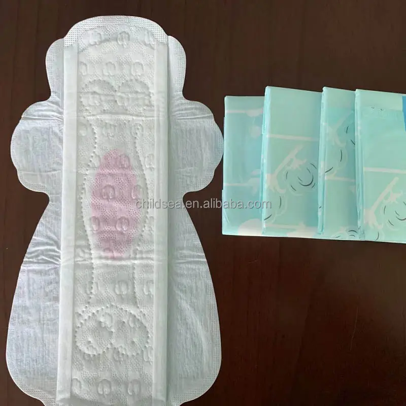 Disposable pads for women biodegradable sanitary heavy pads overnight sanitary napkins