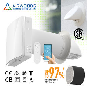 Kalıp önleme ERV PM2.5 filtre ev havalandırma sistemi CO2/nem sensörü taze havalandırma birim Hvac sistemleri - Product Image 1