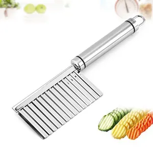 Vegetable potato steel cutting tool chips cutter potato sliced cutter potato wave knife