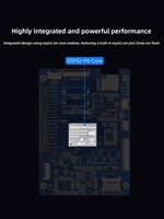 Snow ESP32-P4 LCD Development Board 7" HMI Touch All-in-One Interaksi Suara AI Wi-Fi 6 untuk 5.0