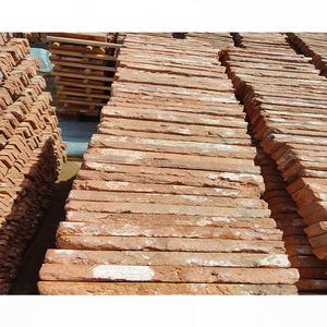 Chapa de ladrillo de estilo Vintage, delgada, roja - Product Image 2