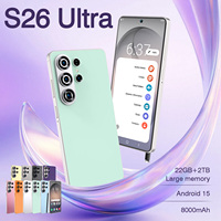 Nouveau Smartphone Haut de Gamme S26 Ultra 5G 2026 – Écran HD Large de 6,99 pouces, 22 Go + 2 To, Appareil Photo 108 MP, Idéal pour le Vlogging, Téléphone Android Débloqué