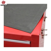 Coffre à outils HONGFEI à 6 tiroirs, robuste, en métal, verrouillable, usine certifiée BSCI, pour garage, atelier, chariot à outils, fabricant OEM ODM