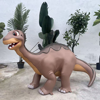 Modèle de dinosaure réaliste personnalisé, style dessin animé tendance, cadeau pour enfants, pour parcs d'aventure intérieurs/extérieurs, musées