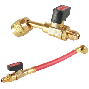 Vanne de charge de réfrigérant Hongsen 1/4 po à commande manuelle pour climatiseur gaz R410A R22 - Product Image 1