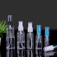 Bouteille pulvérisateur en plastique PET ambré de 30 ml, 250 ml, 4 oz, 8 oz avec tête de pompe à pulvérisation continue