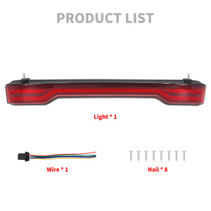 Luz Trasera para Caja de Motocicleta, Apta para Modificación de Señal de Giro de la Caja Trasera de Motos Harley Touring, Modelos 2014 y Posteriores - Product Image 4