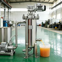 Nouveau filtre industriel OEM personnalisé à auto-nettoyage en acier inoxydable SS304 avec contrôle intelligent PLC pour boues de lithium à haute viscosité