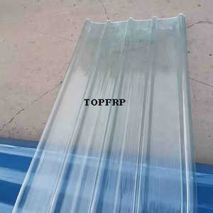 Paneles de Techo Corrugados de FRP de Alta Calidad, Láminas de Material de Pared de Fibra de Vidrio con Aislamiento - Product Image 3