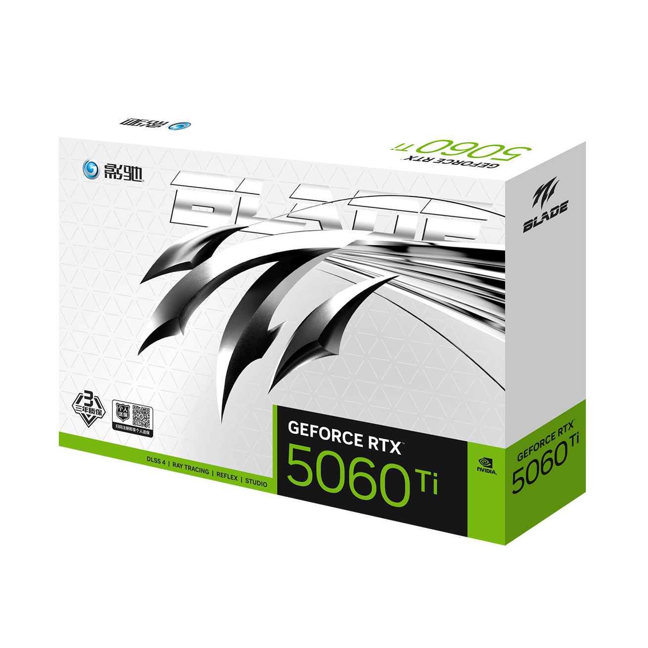 GALAX Geforce RTX 5060 Ti BLADE MAX OC WHITE - Ultimate Gaming GPU
