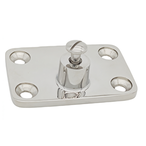 Support de fixation de charnière de pont en acier inoxydable 316 poli 74x47x30mm pour matériel marin - Product Image 2