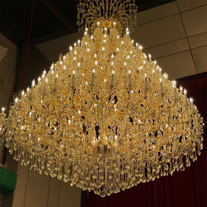 Luxury Customized Luxury Multi-tiered extra Large Wedding Crystal Candle Chandeliers <b>Light</b> for Hotel Lobby Villas - Product Image 3