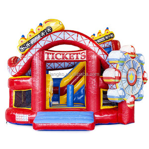 Château Gonflable avec Toboggan, <span class=keywords><strong>Parc</strong></span> Gonflable pour Enfants - Product Image 3