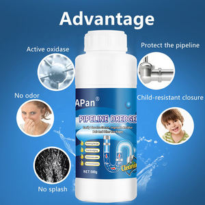 Limpador de Ralo 500g, Desentupidor de Pia de Cozinha e Vaso Sanitário em Pó, Agente de Dragagem de Tubulação - Product Image 2
