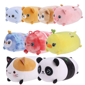 Mềm Kawaii Sang Trọng Thú Nhồi Bông Voi Heo Vịt Ôm Trẻ Em Gối Đồ Chơi Tùy Chỉnh Đồ Chơi Sang Trọng Gối Đệm - Product Image 1