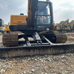 Mini-excavatrice Sany SY 60C 6 tonnes d'occasion, Chine, deuxième main, y compris moteur, boîte de vitesses, pompe à engrenages, roulement, PLC à vendre à bas prix - Product Image 3