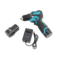 Perceuse sans fil légère 16,8 V alimentée par batterie au lithium, tournevis électrique rechargeable sans balais, perceuse électrique multifonction