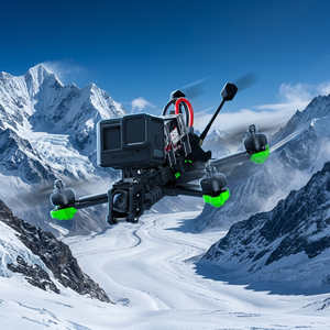 กล้อง HD FPV ควอดคอปเตอร์ระยะไกลสำหรับบินในหุบเขา การส่งภาพแบบเรียลไทม์ ควอดคอปเตอร์คุณภาพสูง ทนต่อแรงกระแทก สำหรับกิจกรรมกลางแจ้ง - Product Image 3