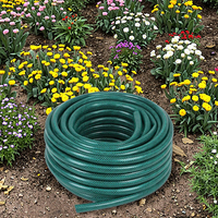 Tuyau d'arrosage de jardin multi-couleurs, 3 couches, en PVC renforcé de fibres, haute pression, écologique, léger, certifié CE, OEM